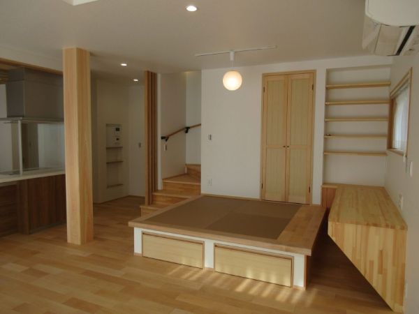 ミノワのリビングの施工事例